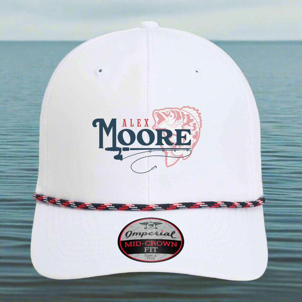White/ Navy/ White/ Red - FRONT