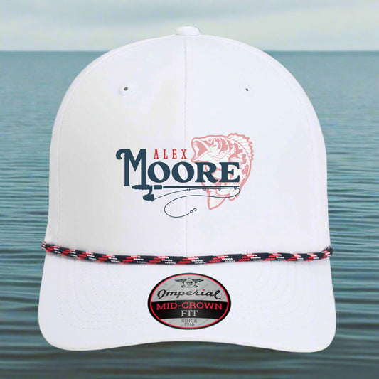 White/ Navy/ White/ Red - FRONT